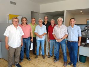 Visita rector y profesores de la Facultad de Agronomía de Buenos Aires a Agropulso